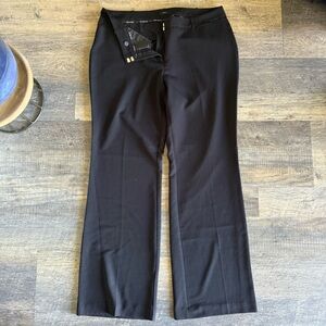 Worthington Curvy Fit Black Trousers
